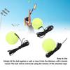 3pcs Tennis Training Balls with Strings Synthetic Fiber Tennis Ball Training Equipment for Self Practice Tool