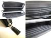 Authentic PRADA Black Calf Leather Round Zip Long Wallet #9939  Refurbished
