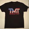Official The Money Team American Flag T-Shirt Floyd Mayweather TMT Boxing Medium Unisex T-Shirt