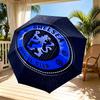 football club.C Print Automatic Open Close Umbrella, Portable Foldable Umbrella, for Outdoor Commute Camping Trip, Ideal Birthday Gift