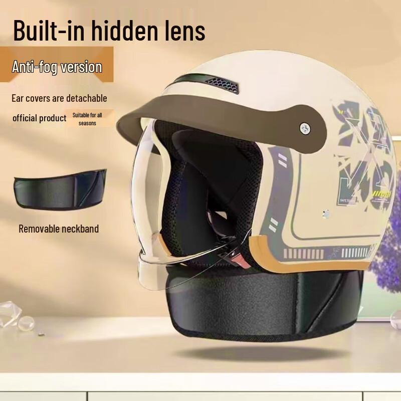 Lishi Unisex Elcykelhjälm med Imfri Visir