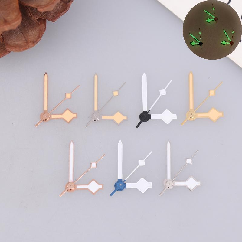 Green Luminous Watch Hands Replacement For Nh35/Nh36/4R36 Automatic Movement Watches Pointer Replaceable Accessories