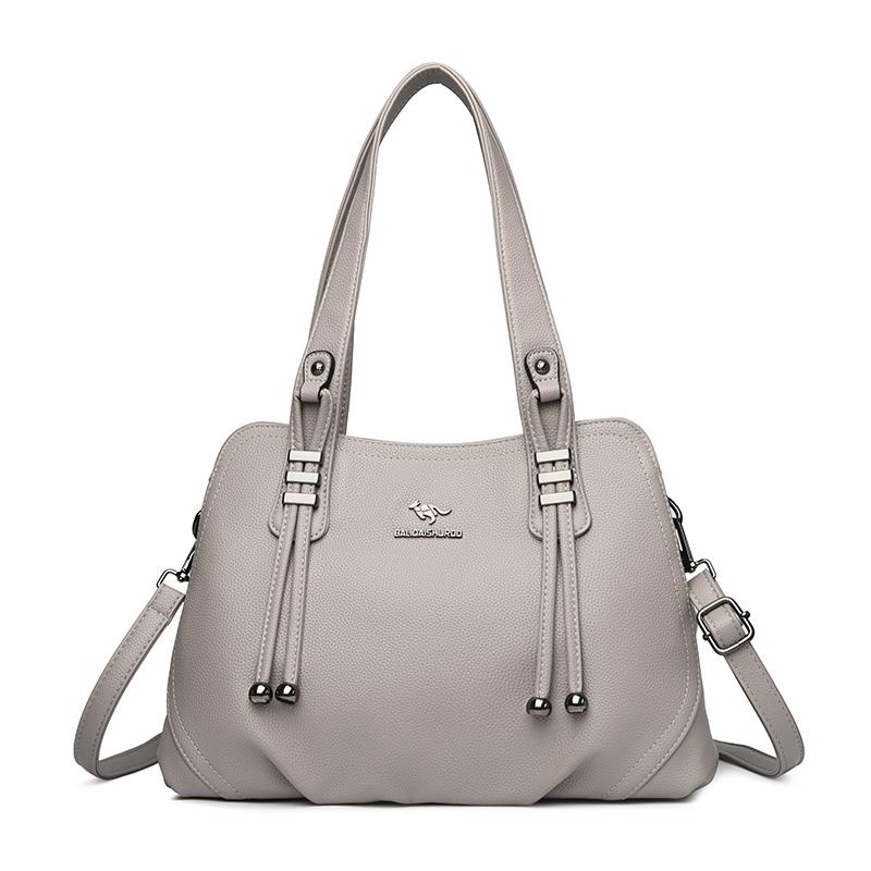 Hochwertige minimalistische Tragetasche für Damen, modische Schultertasche, einfarbige Umhängetasche, geeignet für den täglichen Gebrauch, zum Einkaufen, für den Weg zur Arbeit