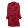 BURBERRY 4043581 Sandringham Red Trench Coat coat UK4 RedUsed