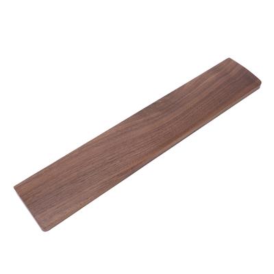 Walnut Wood Keyboard Wrist Rest for 104 Key Keyboards Ergonomic Palm Rest Anti Slip for Comfortable Typing Gaming Use 17.32cm
