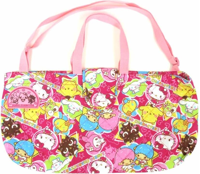 

Takanami Create стеганая сумка для губной гармошки с персонажами Sanrio розового цвета [063141]