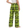 Women's Christmas Pajama Pants Funny Cozy High Waist Sleep Bottoms for Holiday Lounging