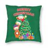 South-Park Merry Christmas You Guys Pillowcase Soft Fabric Cushion Cover Decorative Throw Pillow Case Cover Home Square 40X40cm