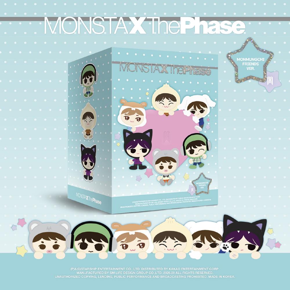 Pre-order MONSTA X EP Album THE Phase MONMUNGCHI FRIENDS ver.