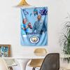 Haaland Custom Your Name Wall Decor Tapestry Art For Pet Memorial Birthdaywedding Party Backdrop Family Gift