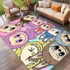 Labubu Print Rug, Washable Floor Carpet, For Entryway Dorm Laundry Room Office Study, Home Decor Birthday Christmas Gift