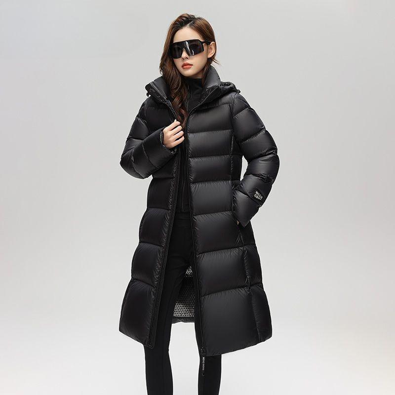 Women's Down Jacket Mid-length Over-the-knee New Winter Collection Extra Thick and Warm Outerwear Women's Coats
