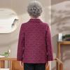 Yalu Elderly Women's Casual Lapel Autumn Jacket