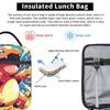 Charmander Battle Manga Lunch Bag  Kawaii Lunch Box For Unisex  Office Cooler Bag Oxford Thermal Lunch Bags