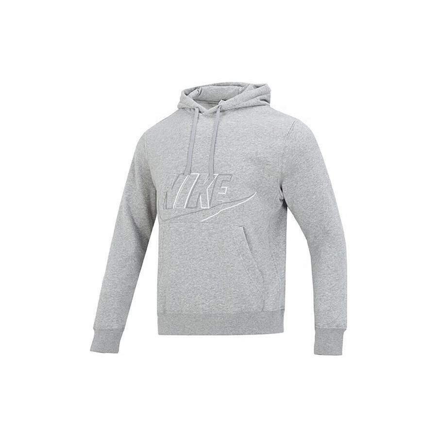 Nike Big Logo Hoodie  Grey  Men s DX0542-063 XS