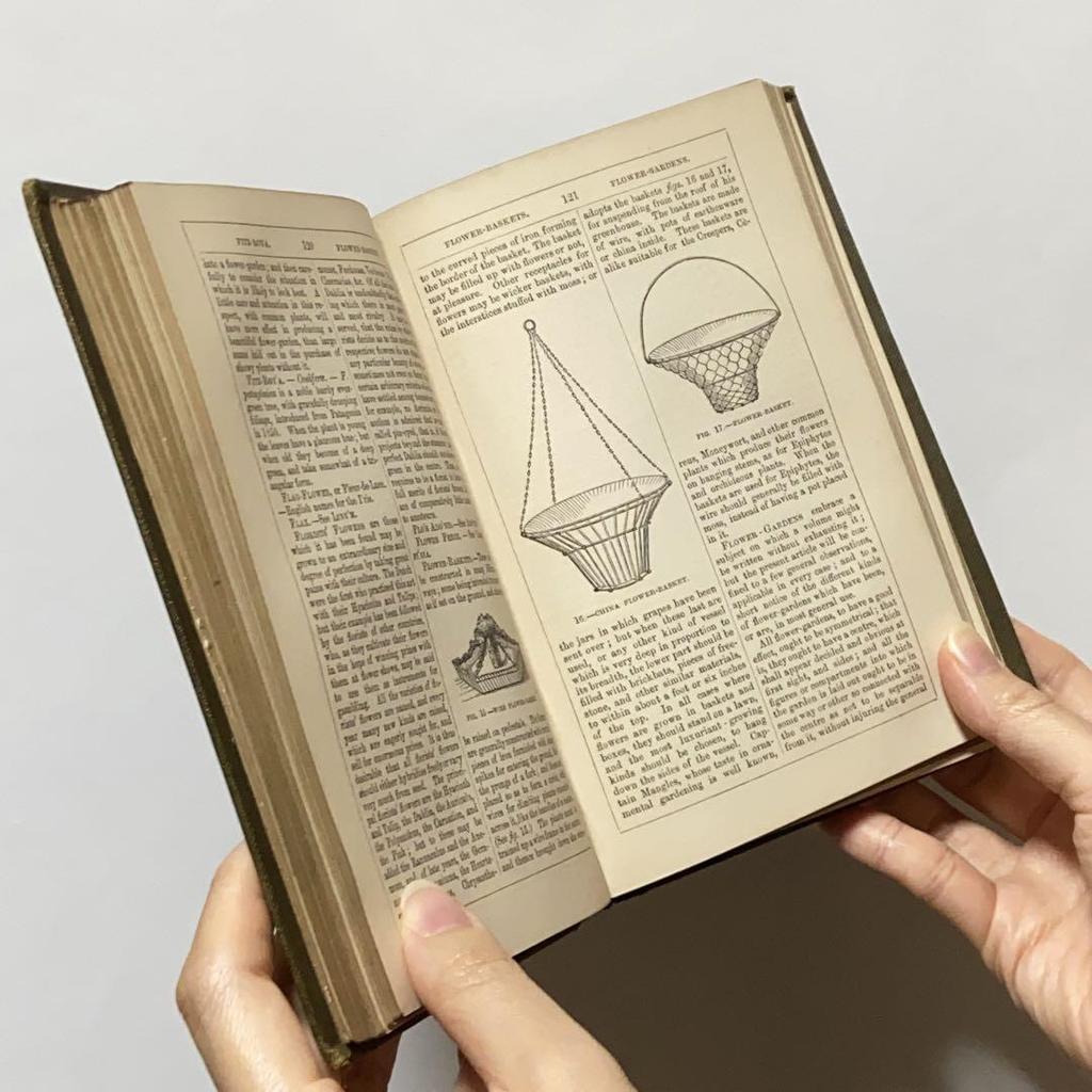 [USED] Extremely Rare British Victorian Antique Gardening Book