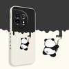 Paint Panda Phone Case For Oneplus 12 12R 11 11R 10 10R 10T 9R 9RT 9 8T 8 7 7T Pro 5G Liquid Silicone Cover