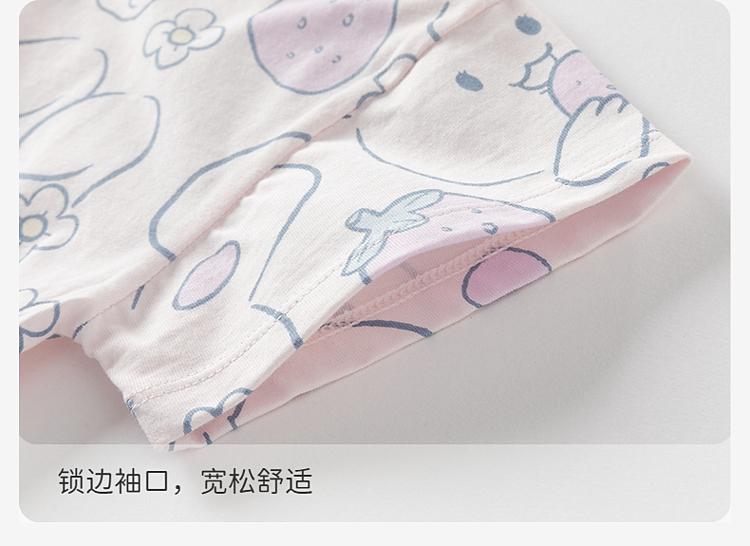 David Bella children's short sleeved T-shirt, girls' pure cotton base shirt, summer clothes, female baby antibacterial top