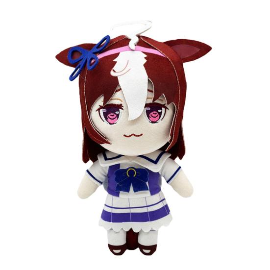 Decorative Collectible Doll Cartoon Appearance Soft PP Cotton Filling Stress Relief Plush Toy