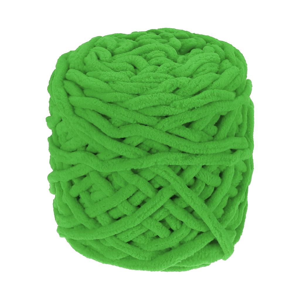Chenille Chunky Yarn Plush Bulky Thick Fluffy for Crochet Soft Velvet Blanket for Sweater Hand Knitting Crocheting 45 M/49 Yard