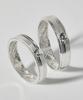 Helene Jewelry 925 Silver Beretta Couple Rings Silver Rings