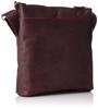 Kiwada Himeji Steer Pull-Up Finish Shoulder Bag, Wine Red, Made in Toyooka City, Hyogo Prefecture, the "Bag Mecca"