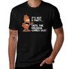 Its Not A Party Until The Kielbasa Comes Out Polish Cartoon Tshirt Basic Crew Neck Short Sleeve Top