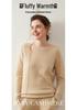 Women's Korean Style Cashmere Single-Button Pullover - Autumn/Winter Fashionable Knit Base Layer Sweater