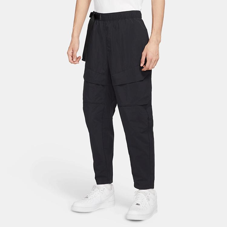 Nike Sportswear Tech Pack Unlined Woven Cargo Straight Leg Casual Pants Men Black DM5539-010