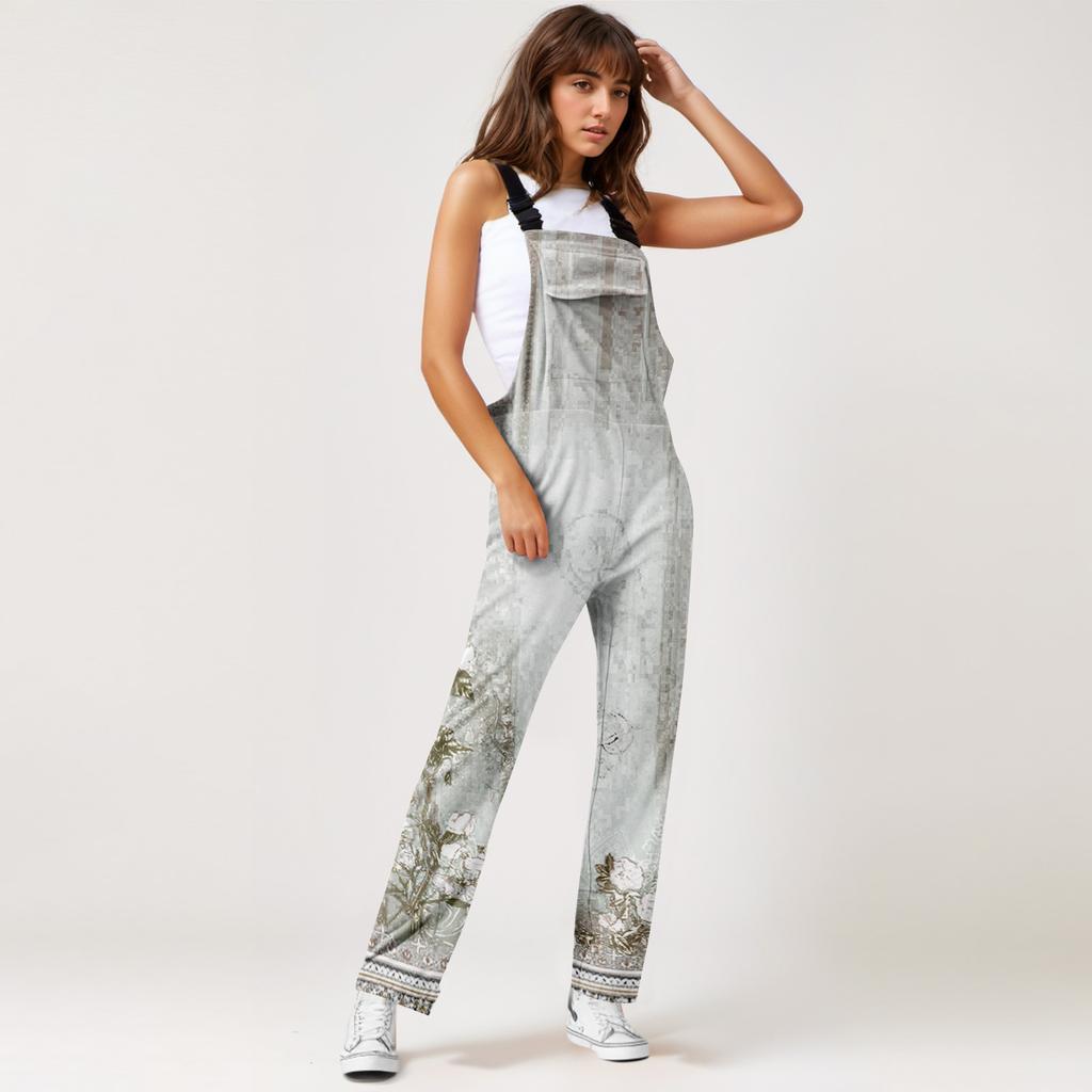 Γυναικείες Φλις Φόρμες Ολόσωμες Φόρμες Ρυθμιζόμενες Τιράντες Ζεστά Χειμωνιάτικα Χνουδωτά Παντελόνια Σκι