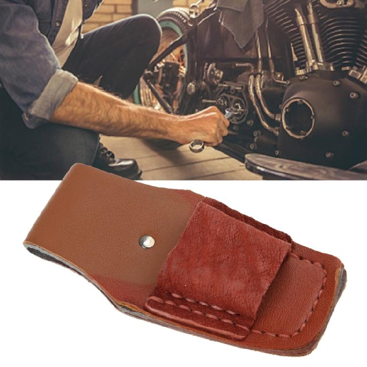 Ergonomic Lightweight Leather Tool Holsters Sheath Case Belt Tool Holder Pocket Suitable for Carpenters & Secure Storage