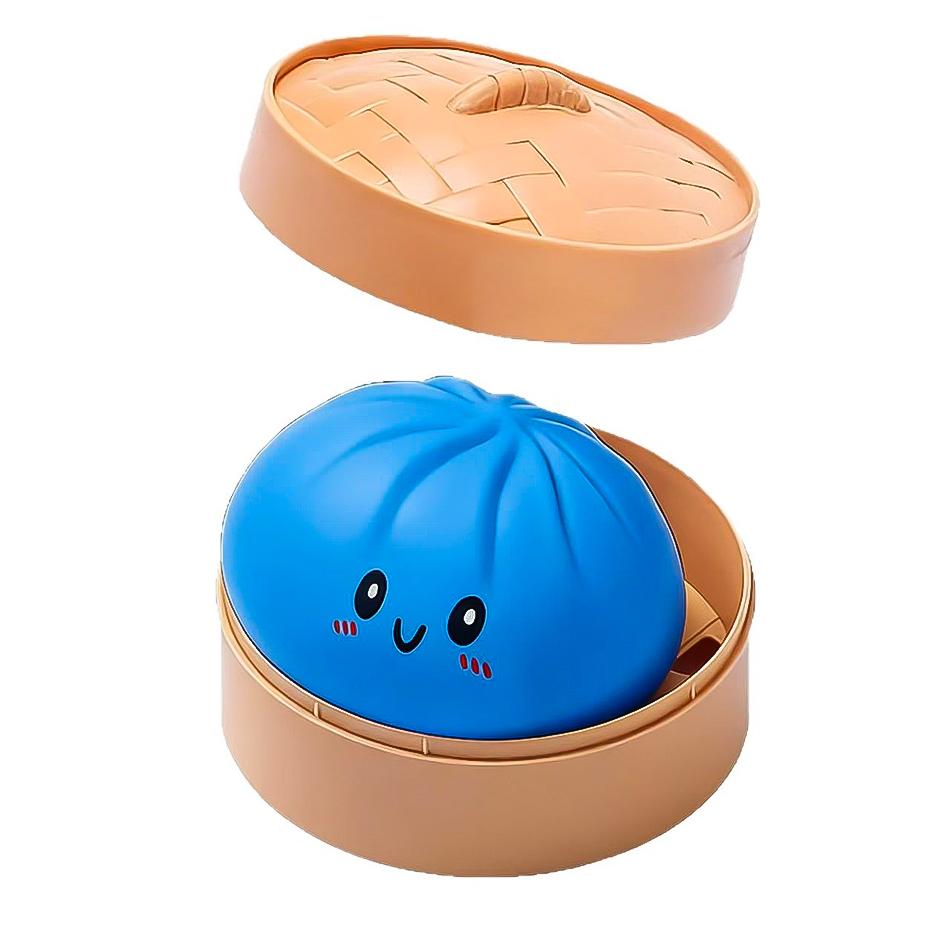Kleurrijk Gesimuleerde Dumpling Squishy Ontspannend Verlicht Angst Antistress Verhoogt Geluk Terugverend Knijp Verlichter Speelgoed