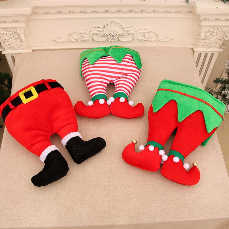 Santa Hat Elf Clown Hat Christmas Decorations Christmas Gift Old Man Hat