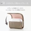 HanaRo Genuine Leather Shrink Leather Case for AirPods Pro Pro and AirPods 3 Gray x Pink Pro, 2, 3, -