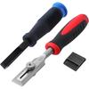 Set of Adjustable and Portable Right Angle Wood Shears for Cutting Square Mortars, Grooving (right Angle Burin)