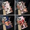 Cute M-monch-hichis Phone Case For IPhone 17 Air 16 15 14 13 12 11 Pro Max White Sliver Hard Cover
