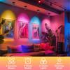Wireless RGBW Spot Lights Indoor Decor,4 Pack Floor Uplighting Indoor