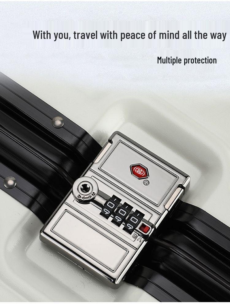 20-inch Scratch & Wear-Resistant Multifunctional Travel Trolley Suitcase