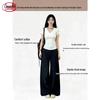 Langsha Women's V-Neck Slim Fit Short Sleeve T-Shirt