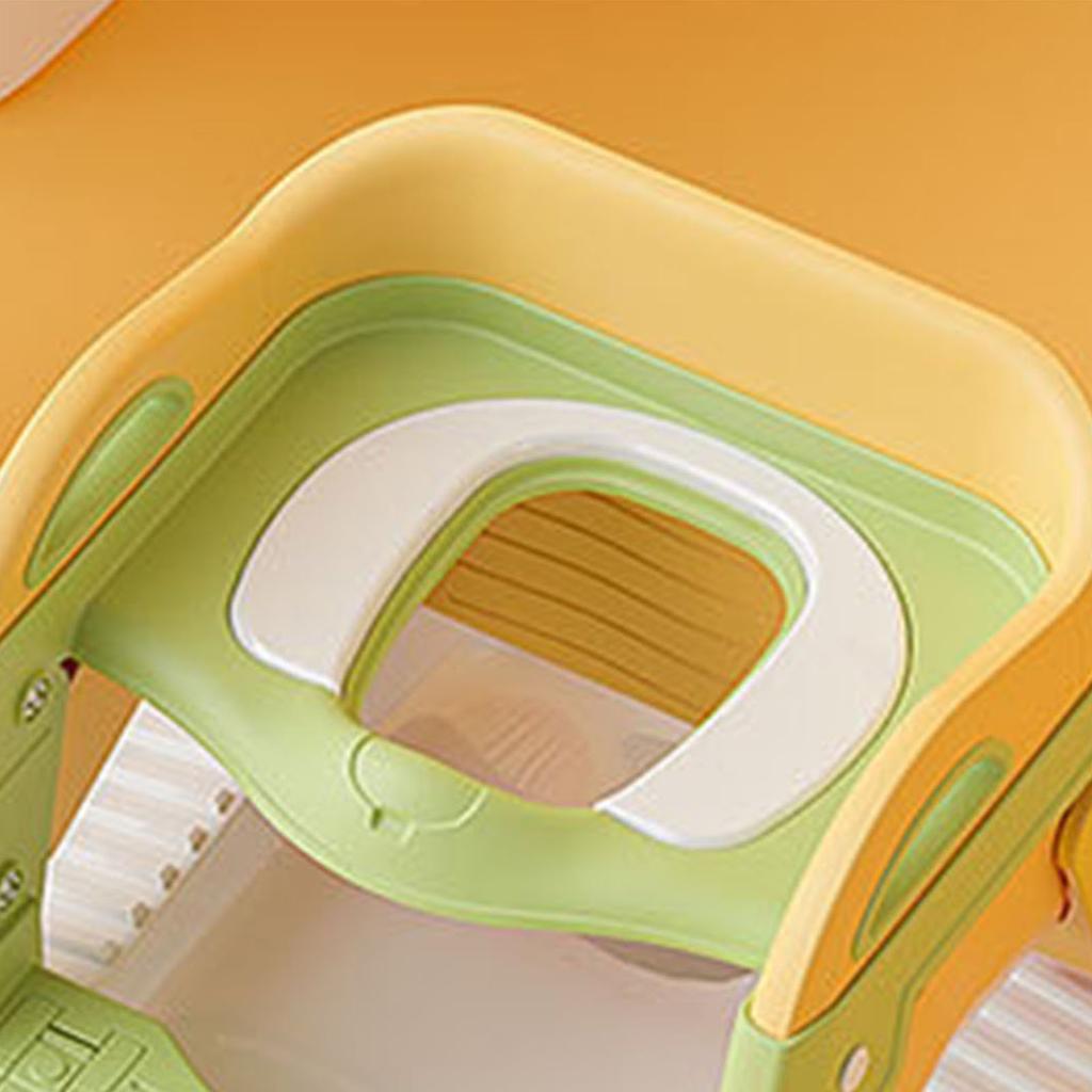 Multifunction Potty Training Toilet Seat with Step Stool Ladder Handles Foldable Toilet Training