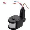 LED Motion Sensor 220V 12V Automatic Infrared PIR Movement Detector Wall Mount Timer Outdoor 12 Volt Sensor Light Switch