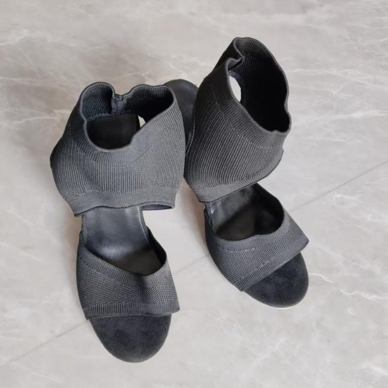 Women Sandals Summer Designer High Heels Sandals Sexy Breathable High Heels Shoes for Women Sandalias De