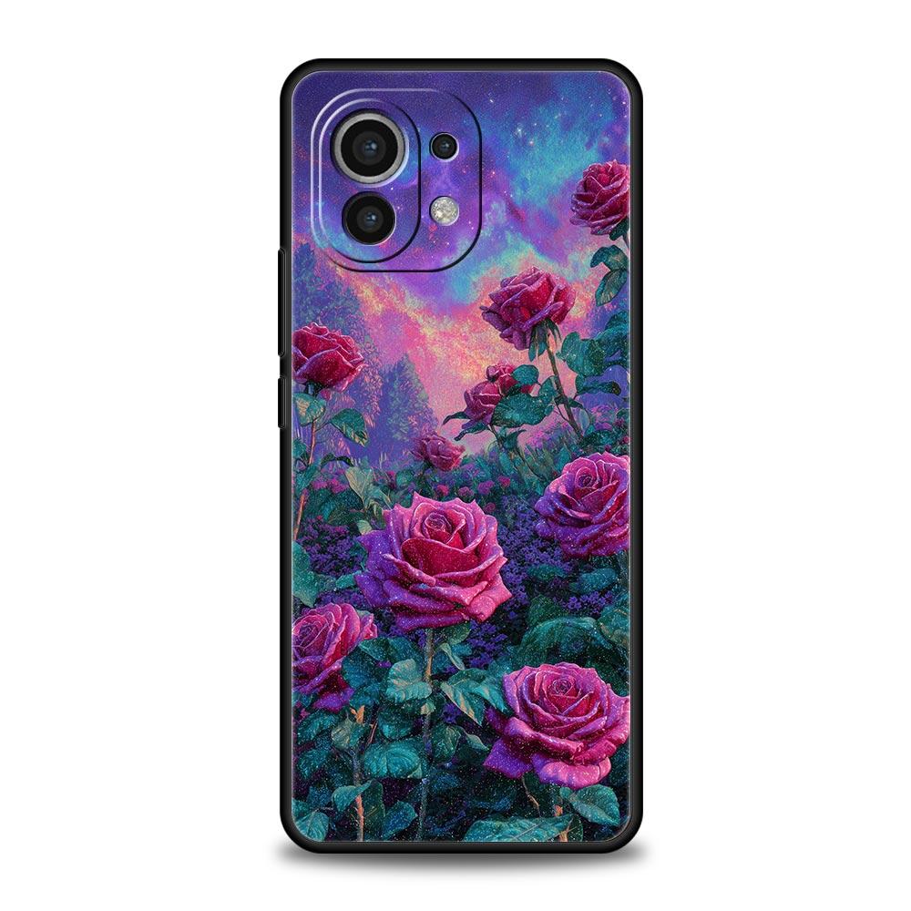 Oil Painting Flowers Pattern Design Phone Case for Xiaomi Mi 17 Pro Max 15 14 13 12 11 Ultra 15T 14T 13T 12T Pro Lite Soft TPU