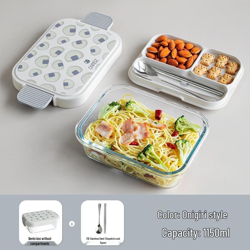 CAMUZ High Borosilicate Glass Lunch Box