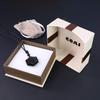 Hexagramm Obsidian erhöht den Schutz Amulett Kraftstein Länge verstellbar [Coai] Amulett, Kraft, Anhänger, Herren, Damen,