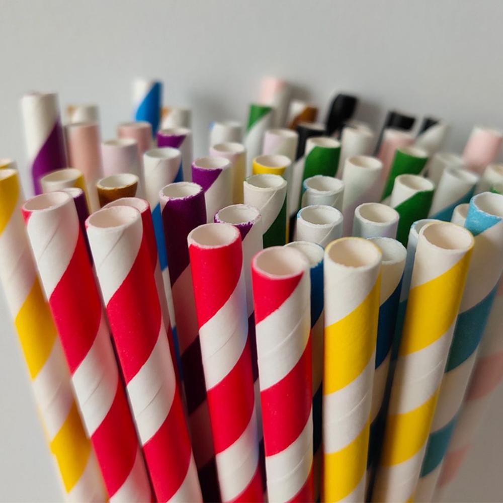 for Wedding,Party Disposable Straws Party Supplies Paper Drinking Straws Drinking Accessories