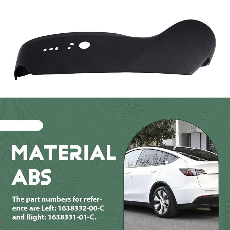 Front Left/Right Outer Seat Trim Panel For Tesla Model Y/Model 3 2020-2025 Car Parts 1638332-00-C 1638331-01-C