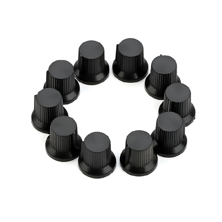 

10Pcs Guitar Volumes Control Knob 6mm Shaft Hole Potentiometer Knobs Replacement Electric Guitar Effect Pedal Knobs 1