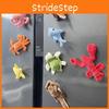 Cute Ocean Animal Plush Refrigerator Magnet Featuring Adorable Sea Turtle And Colorful Clownfish