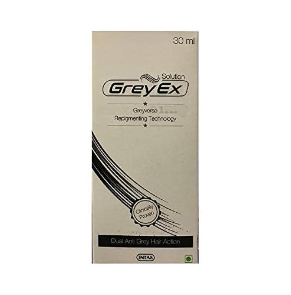 Greyex Anti-grey Hair Solution Serum 30ml X Pack of 2